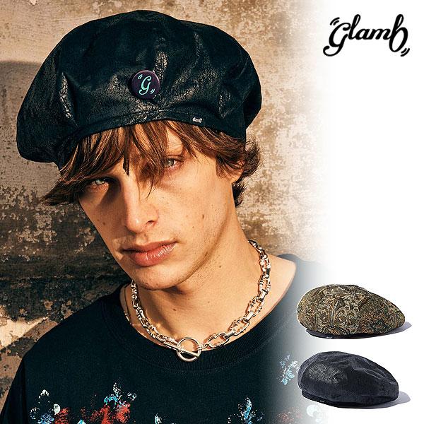 新品未使用 リバーシブル ベレー帽 黒 グラム glamb glamb（グラム） ベレー帽 glamb Glamour Reversible Beret 送料無料