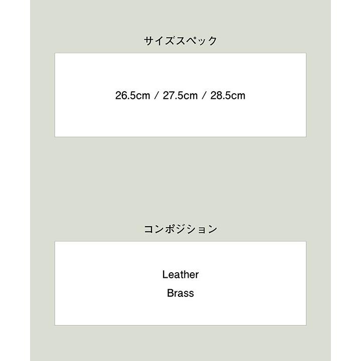 2026 春 先行予約 3月下旬〜4月上旬入荷予定 グラム ローファー glamb Guitarist Loafer ギタリストローファー 送料無料 キャンセル不可の画像