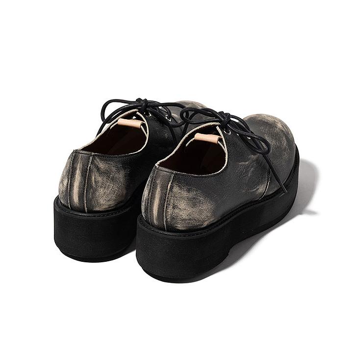 2026 春 先行予約 3月下旬〜4月上旬入荷予定 グラム シューズ glamb Aged Three Hole Shoes 送料無料 キャンセル不可の画像