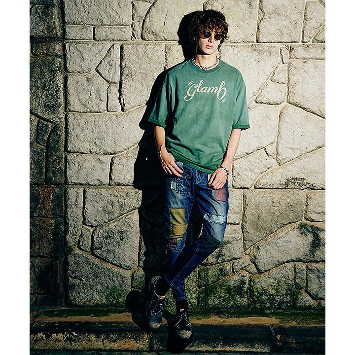 glamb（グラム） Tシャツ glamb Spin Logo Fade T-Shirt 送料無料
