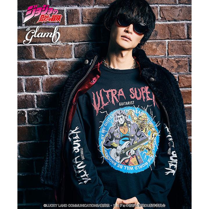 glamb（グラム） glamb×ジョジョの奇妙な冒険 4部 Tシャツ glamb Akira