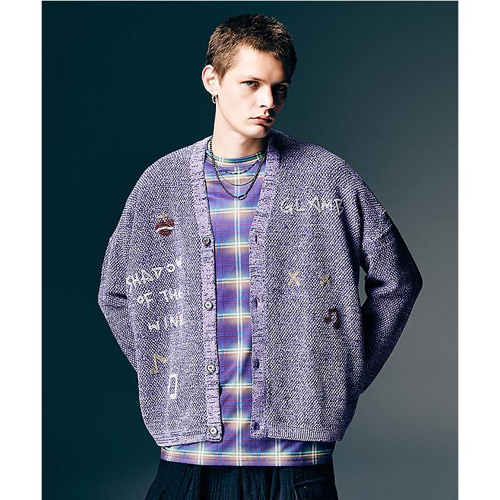 グラム カーデ glamb Hand Beaded Cardigan 送料無料の画像
