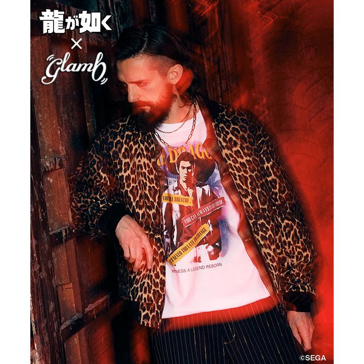 glamb（グラム） glamb×龍が如く 極3 / 龍が如く3外伝 Dark Ties T