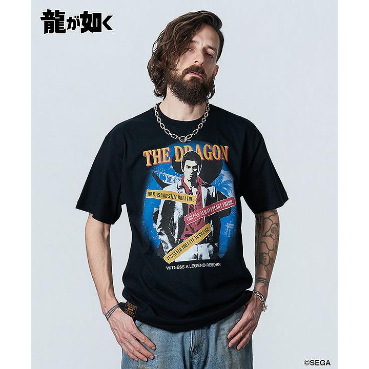 glamb（グラム） glamb×龍が如く 極3 / 龍が如く3外伝 Dark Ties T
