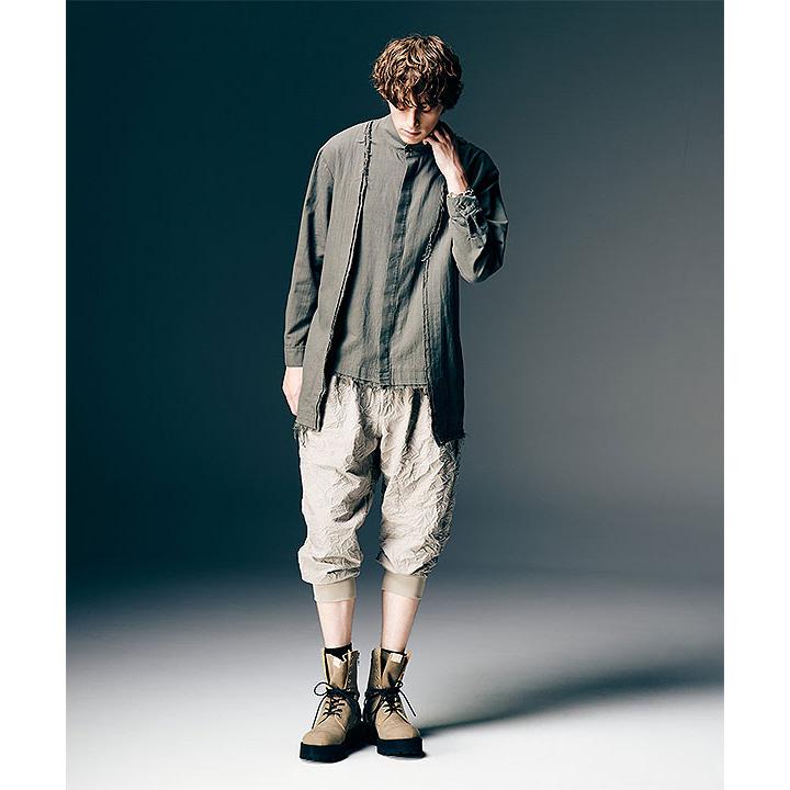 グラム（glamb）ウール サルエルパンツ サイズ2 （L相当） glamb（グラム） パンツ Crinkle Sarrouel Pants / クリンクルサルエル