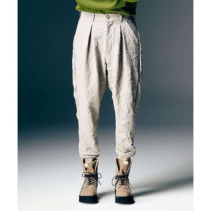 絶版 希少 レア glamb グラム サルエル パンツ ストレッチ glamb（グラム） パンツ Crinkle Sarrouel Pants / クリンクルサルエル