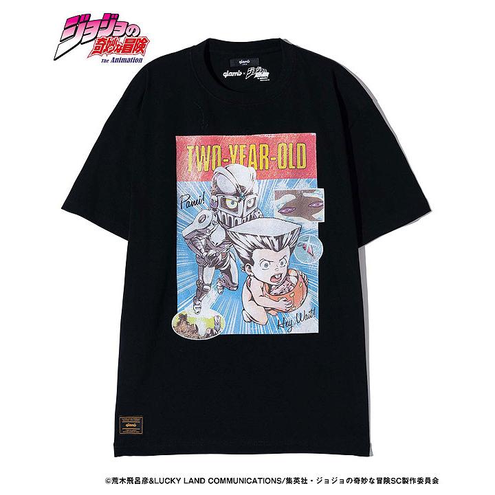 glamb（グラム） glamb×ジョジョの奇妙な冒険 3部 Tシャツ glamb De