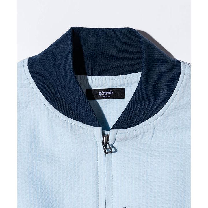 glamb グラム ジャケット Seersucker Summer MA-1 シアサッカー glamb グラム ジャケット Seersucker Summer MA-1 シアサッカー