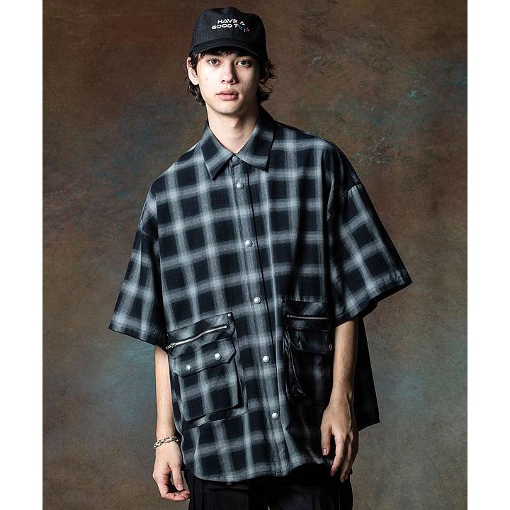 グラム シャツ glamb 4XL Half Sleeve Shirt 4XLハーフスリーブシャツ 