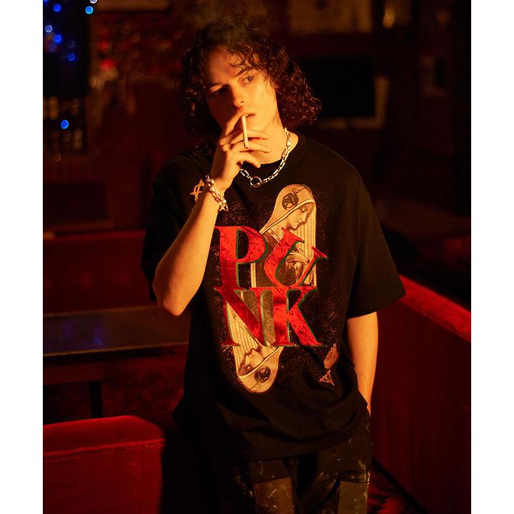 glamb（グラム） Tシャツ glamb Punk Prayer T-Shirt パンクプレイヤー