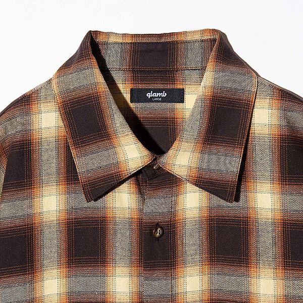 glamb（グラム） シャツ glamb Glitter Check Shirt グリッター