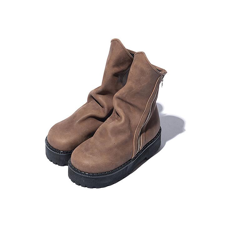 2026 夏 先行予約 7月中旬〜下旬入荷予定 グラム ブーツ glamb Drape Leather Boots ドレープレザーブーツ 送料無料 キャンセル不可の画像