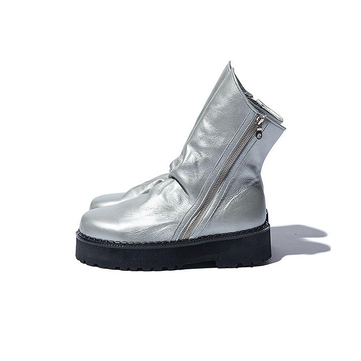 2026 夏 先行予約 7月中旬〜下旬入荷予定 グラム ブーツ glamb Drape Leather Boots ドレープレザーブーツ 送料無料 キャンセル不可の画像
