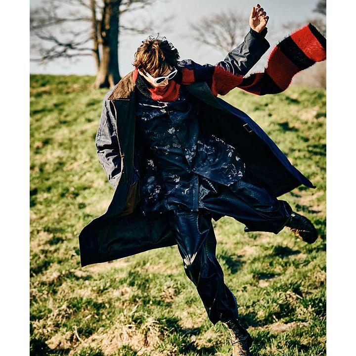 glamb（グラム） SALE セール マフラー glamb Fuzzy Border Muffler