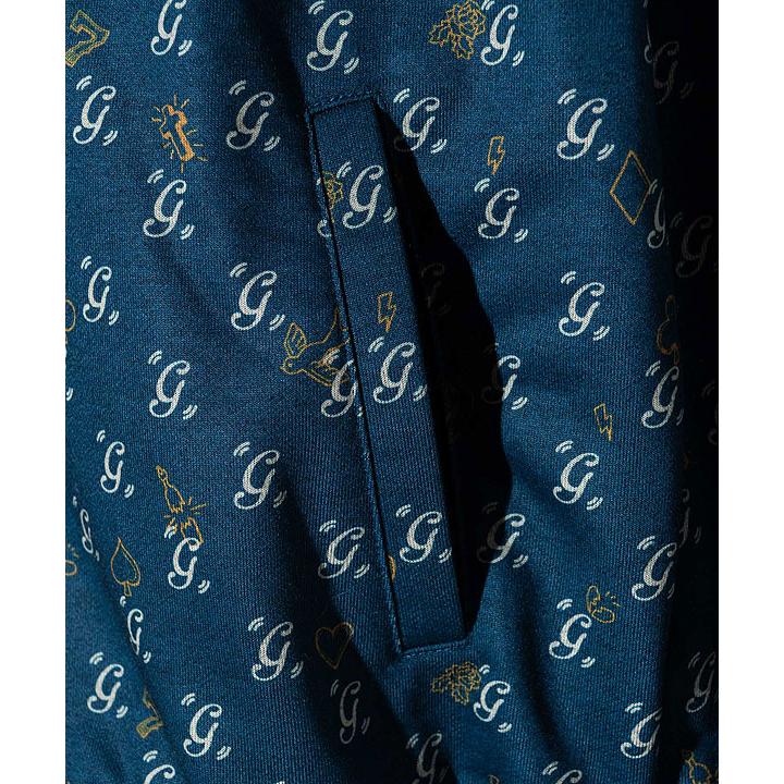 glamb Casino Monogram Hoodie ジップアップパーカー glamb パーカー Casino Monogram Hoodie / カジノモノグラム