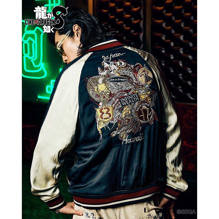 glamb glamb×龍が如く8 グラム ジャケット Kazuma Kiryu Ska glamb glamb×龍が如く8 グラム ジャケット Kazuma Kiryu Ska