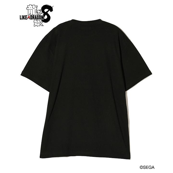 龍が如く８　glamb スリーレジェンズTシャツ　黒　Lサイズ glamb（グラム） glamb×龍が如く8 Tシャツ glamb 3 Legends T-shirts