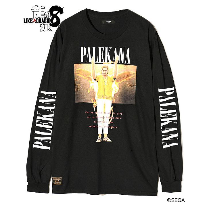 glamb（グラム） glamb×龍が如く8 Tシャツ glamb Bryce Fairchild Long