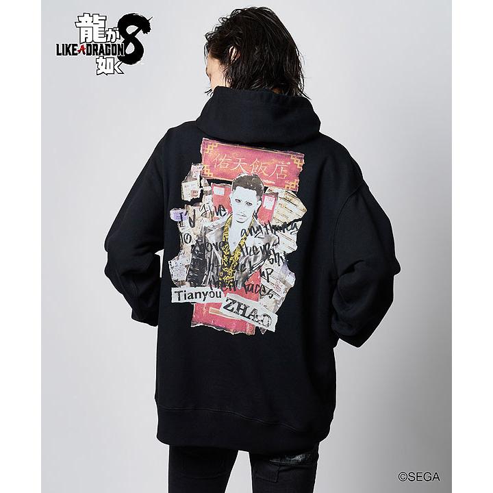 glamb glamb×龍が如く8 グラム パーカー Tianyou Zhao Hoodie glamb glamb×龍が如く8 グラム パーカー Tianyou Zhao Hoodie