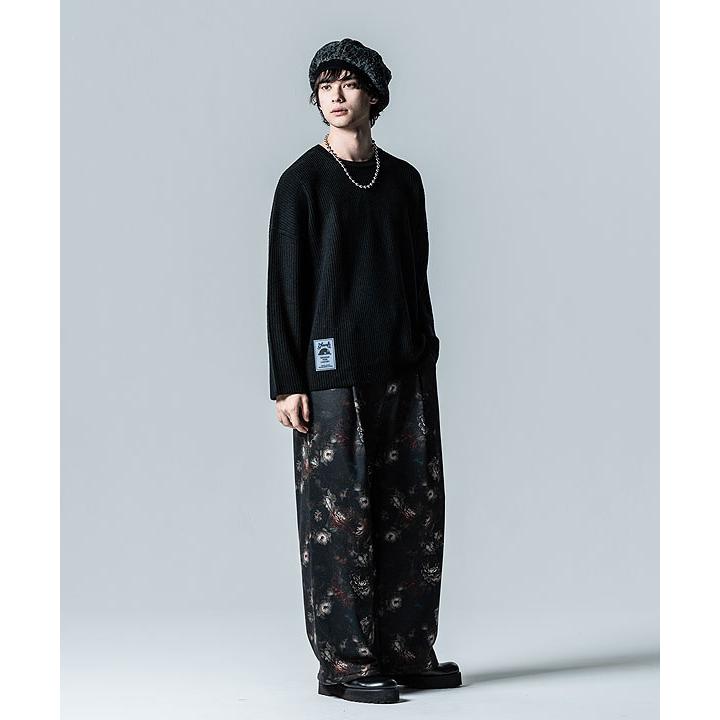 2024 秋 先行予約 8月下旬〜9月上旬入荷予定 長袖シャツ グラム glamb Whole Pattern Baggy Pants ホールパターンバギーパンツ 送料無料｜artif｜11