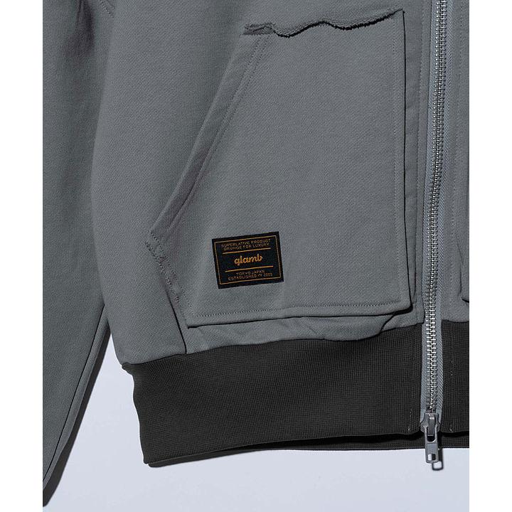 glamb（グラム） パーカー glamb Layered Neck Hoodie レイヤード