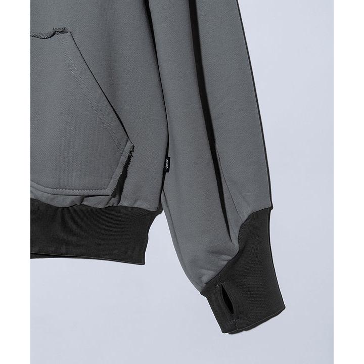 glamb（グラム） パーカー glamb Layered Neck Hoodie レイヤード