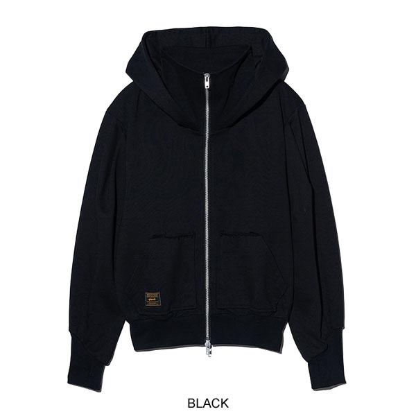 glamb（グラム） パーカー glamb Layered Neck Hoodie レイヤード