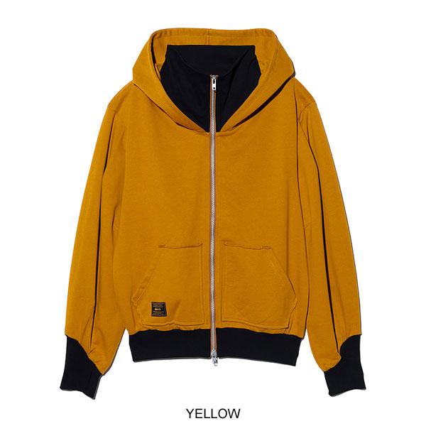 glamb（グラム） パーカー glamb Layered Neck Hoodie レイヤード