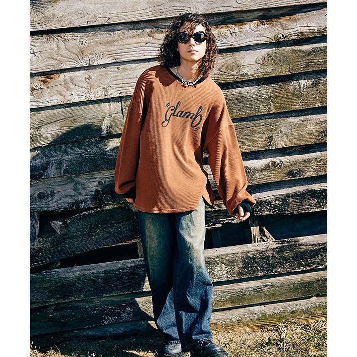 glamb（グラム） Tシャツ glamb All Purpose Waffle Cutsew オールパー
