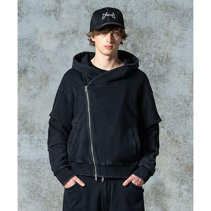 2025 秋 先行予約 9月下旬〜10月上旬入荷予定 glamb グラム Distorted Riders Hoodie パーカー 送料無料 キャンセル不可 atftps glamb（グラム） 2025 秋 先行予約 9月下旬〜10月上旬入荷予定