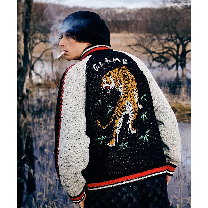 glamb（グラム） ジャケット glamb Knit Ska Jumper スカジャンパー