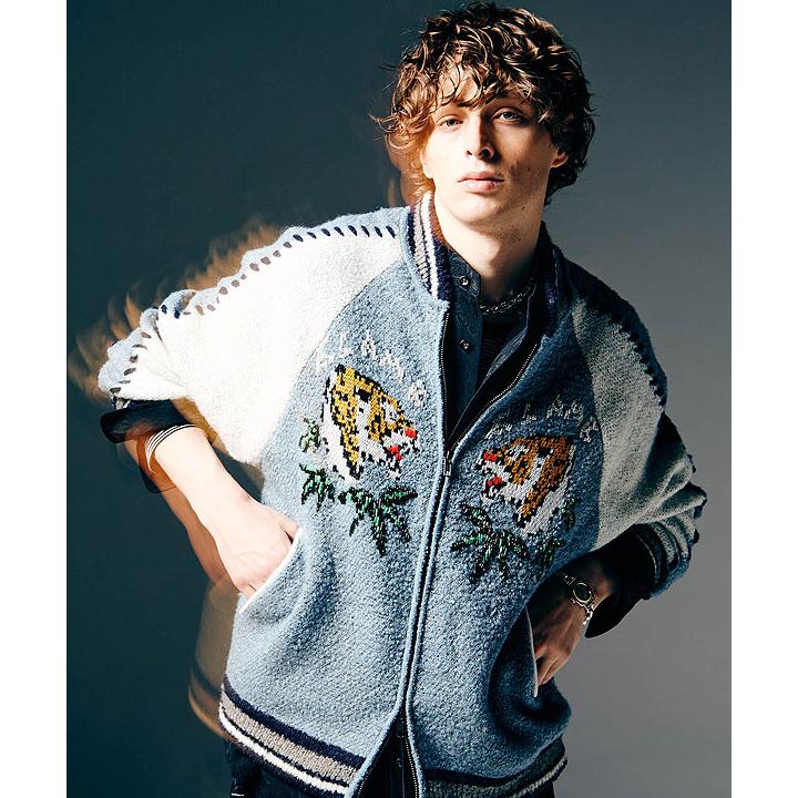 glamb（グラム） ジャケット glamb Knit Ska Jumper スカジャンパー