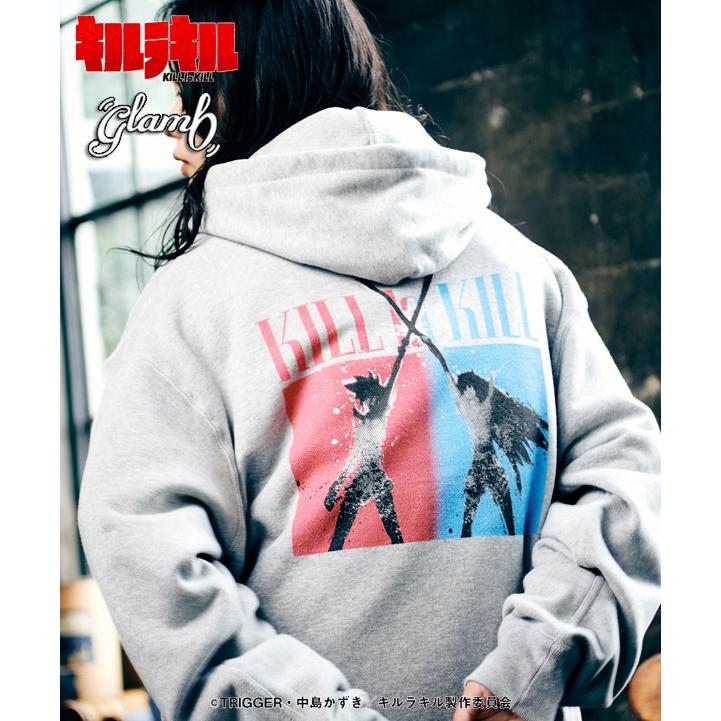 キルラキル 公式Twitter応募　BDBOX&サントラCD発売記念　パーカー glamb（グラム） glamb×キルラキル パーカー glamb Ryuko ＆ Satsuki