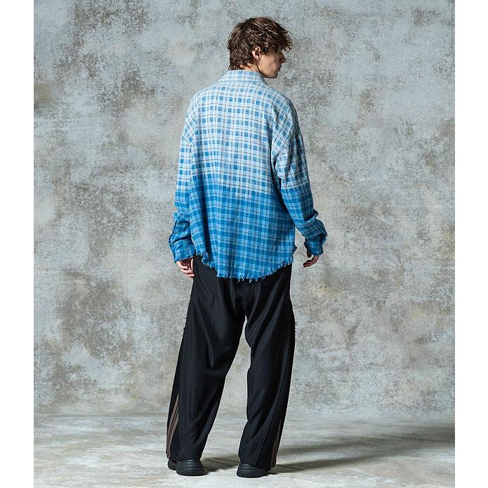 Bleach Check Shirt / ブリーチチェックシャツ glamb（グラム） シャツ glamb Bleach Check Shirt ブリーチチェック