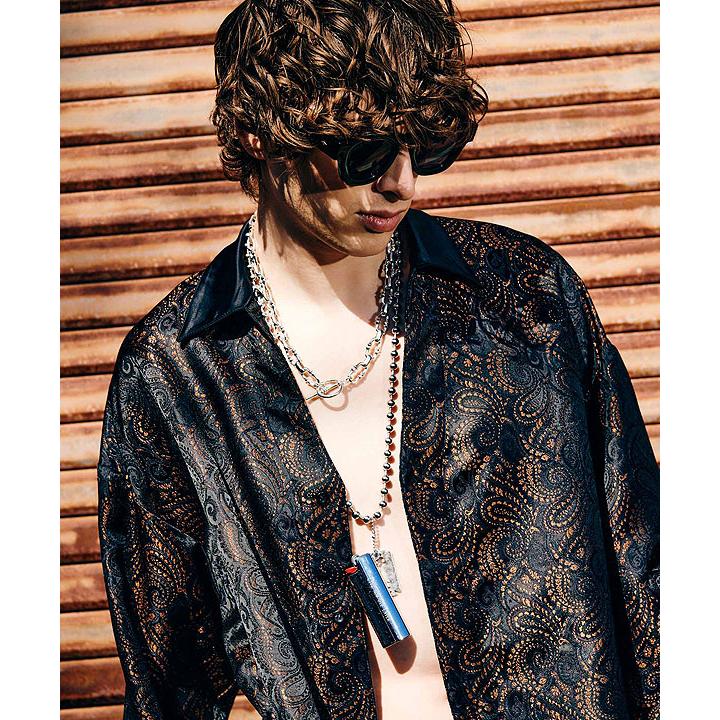 glamb（グラム） シャツ glamb Paisley Skipper Shirt ペイズリー