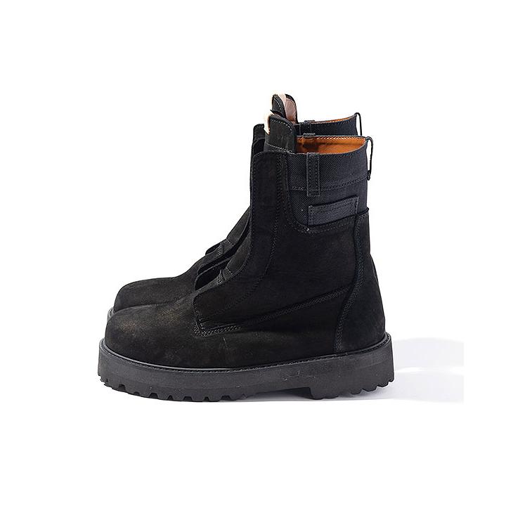 2026 秋 先行予約 9月上旬〜中旬入荷予定 グラム ブーツ glamb Denim Combination Outdoor Boots 送料無料 キャンセル不可の画像