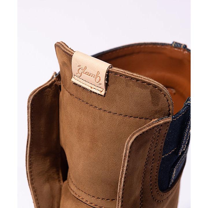 2026 秋 先行予約 9月上旬〜中旬入荷予定 グラム ブーツ glamb Denim Combination Outdoor Boots 送料無料 キャンセル不可の画像