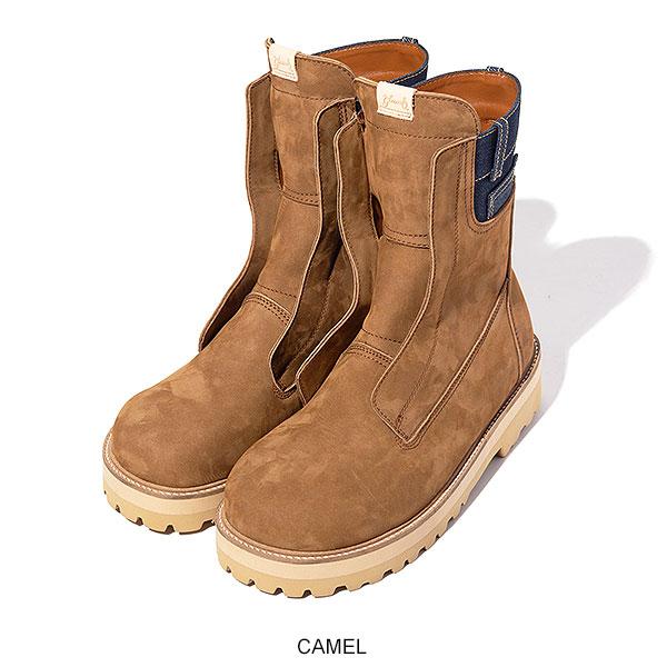 2026 秋 先行予約 9月上旬〜中旬入荷予定 グラム ブーツ glamb Denim Combination Outdoor Boots 送料無料 キャンセル不可の画像