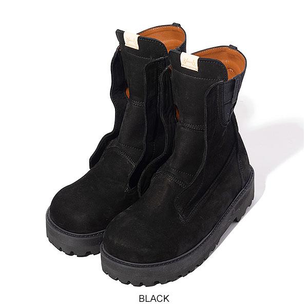 2026 秋 先行予約 9月上旬〜中旬入荷予定 グラム ブーツ glamb Denim Combination Outdoor Boots 送料無料 キャンセル不可の画像