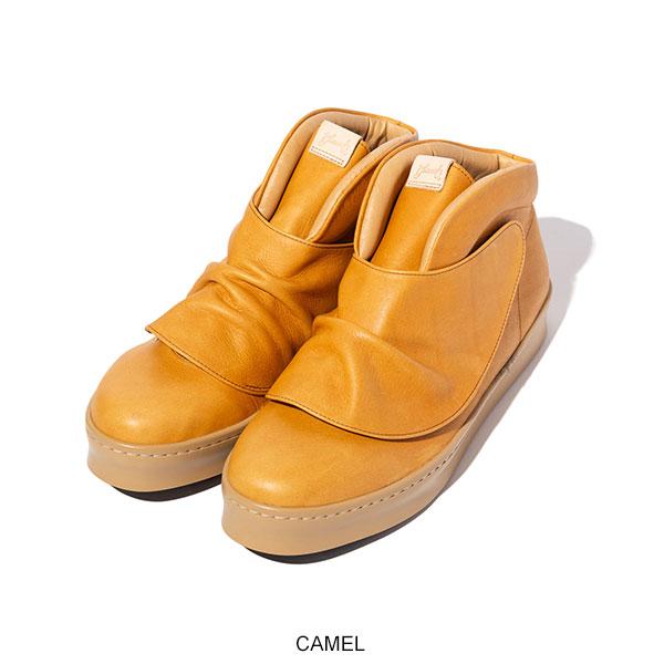 2026 秋 先行予約 9月中旬〜下旬入荷予定 グラム スニーカー glamb Leather Drape Sneakers レザードレープスニーカー キャンセル不可の画像