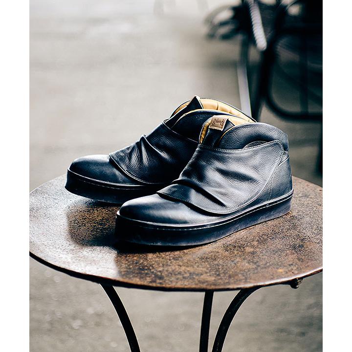 2026 秋 先行予約 9月中旬〜下旬入荷予定 グラム スニーカー glamb Leather Drape Sneakers レザードレープスニーカー キャンセル不可の画像