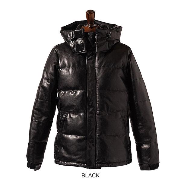2026 秋 先行予約 9月下旬〜10月上旬入荷予定 グラム ジャケット glamb Signature Leather Down Jacket 送料無料 キャンセル不可の画像