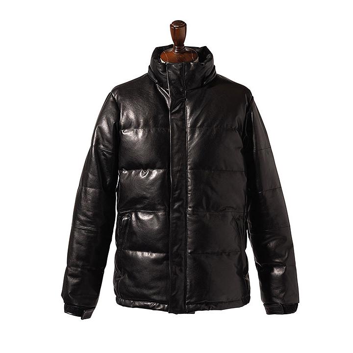 2026 秋 先行予約 9月下旬〜10月上旬入荷予定 グラム ジャケット glamb Signature Leather Down Jacket 送料無料 キャンセル不可の画像