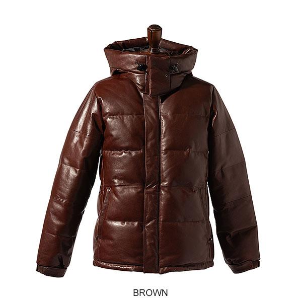 2026 秋 先行予約 9月下旬〜10月上旬入荷予定 グラム ジャケット glamb Signature Leather Down Jacket 送料無料 キャンセル不可の画像