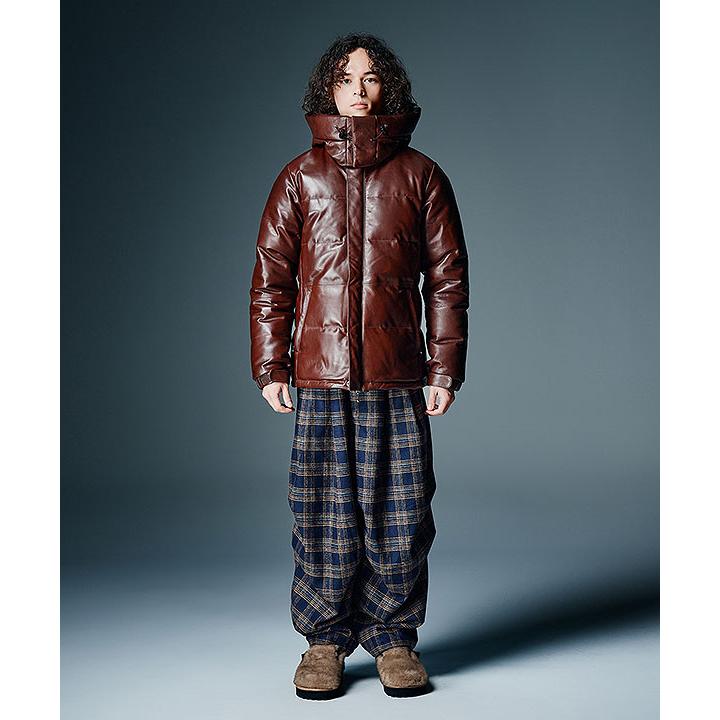 2026 秋 先行予約 9月下旬〜10月上旬入荷予定 グラム ジャケット glamb Signature Leather Down Jacket 送料無料 キャンセル不可の画像