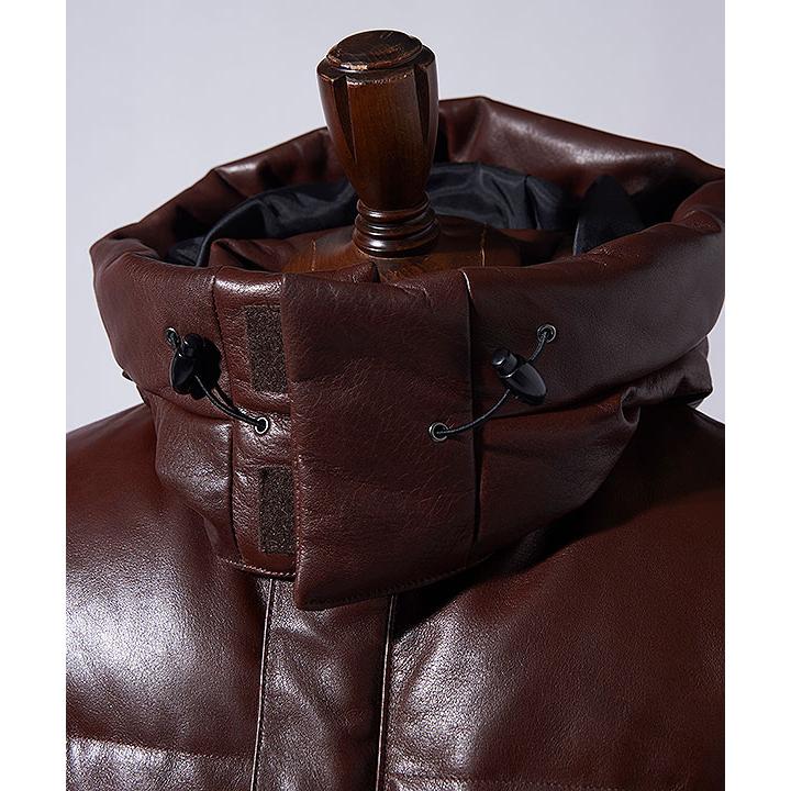 2026 秋 先行予約 9月下旬〜10月上旬入荷予定 グラム ジャケット glamb Signature Leather Down Jacket 送料無料 キャンセル不可の画像
