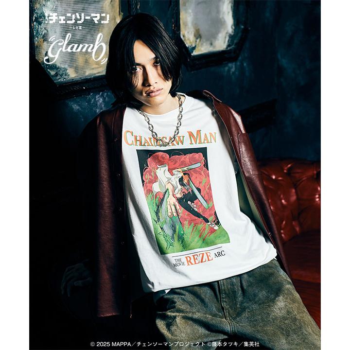 glamb（グラム） glamb×劇場版『チェンソーマン レゼ篇』第2弾 Tシャツ