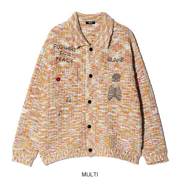 2026 秋 先行予約 11月上旬〜中旬入荷予定 グラム ジャケット glamb Flower Peace Jacket フラワーピースジャケット キャンセル不可の画像