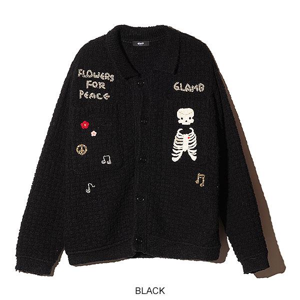 2026 秋 先行予約 11月上旬〜中旬入荷予定 グラム ジャケット glamb Flower Peace Jacket フラワーピースジャケット キャンセル不可の画像