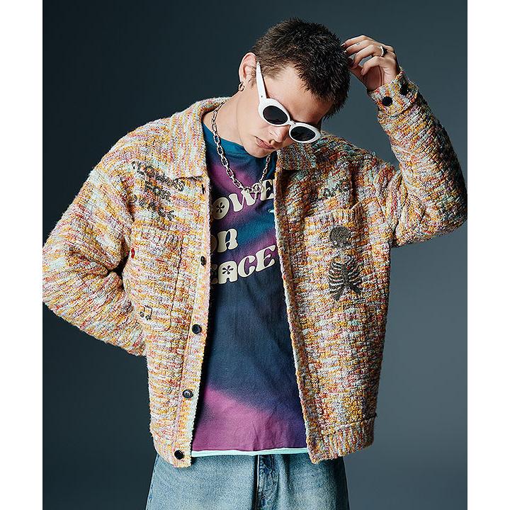 2026 秋 先行予約 11月上旬〜中旬入荷予定 グラム ジャケット glamb Flower Peace Jacket フラワーピースジャケット キャンセル不可の画像